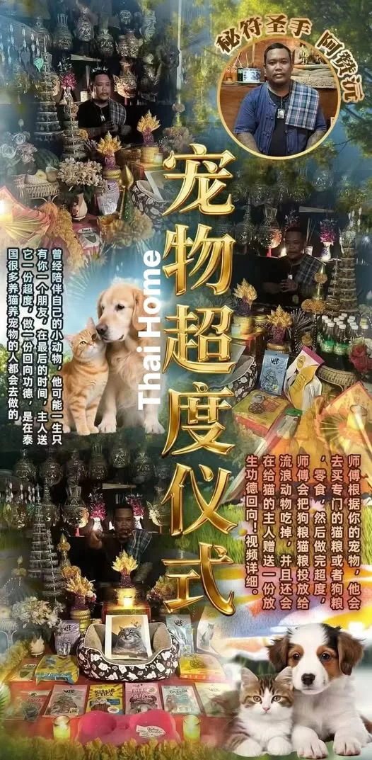 ✨阿贊沅🫡寵物🐈⬛超渡儀式