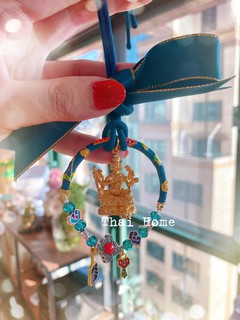 龙婆苏班孔雀蓝四面神车挂