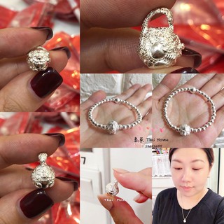 ✿阿赞苏斌 纯银拉胡轉运珠✿
