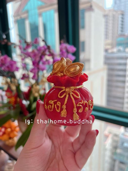 招财钱袋蜡烛