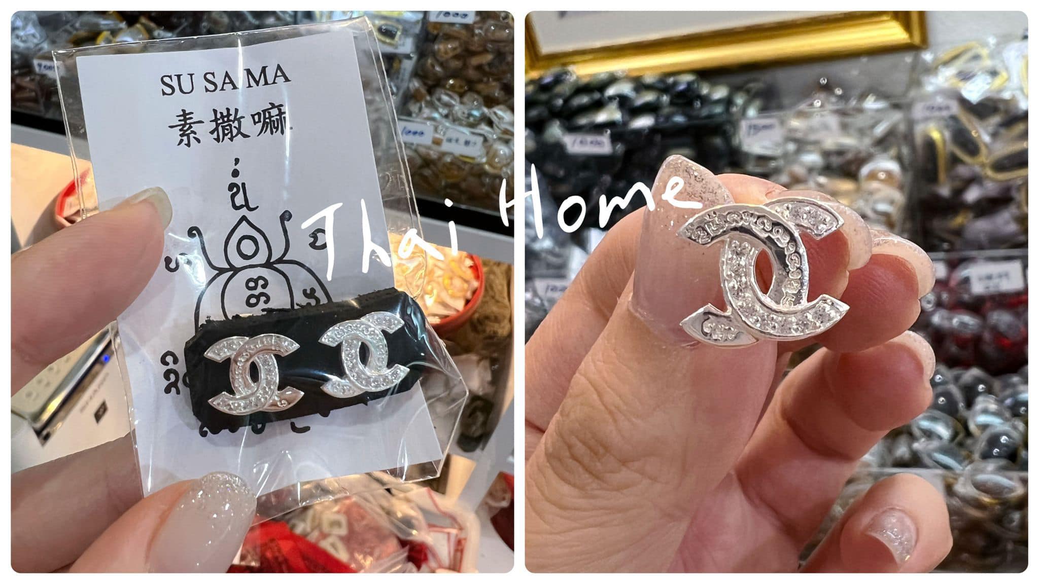 純銀人緣耳環